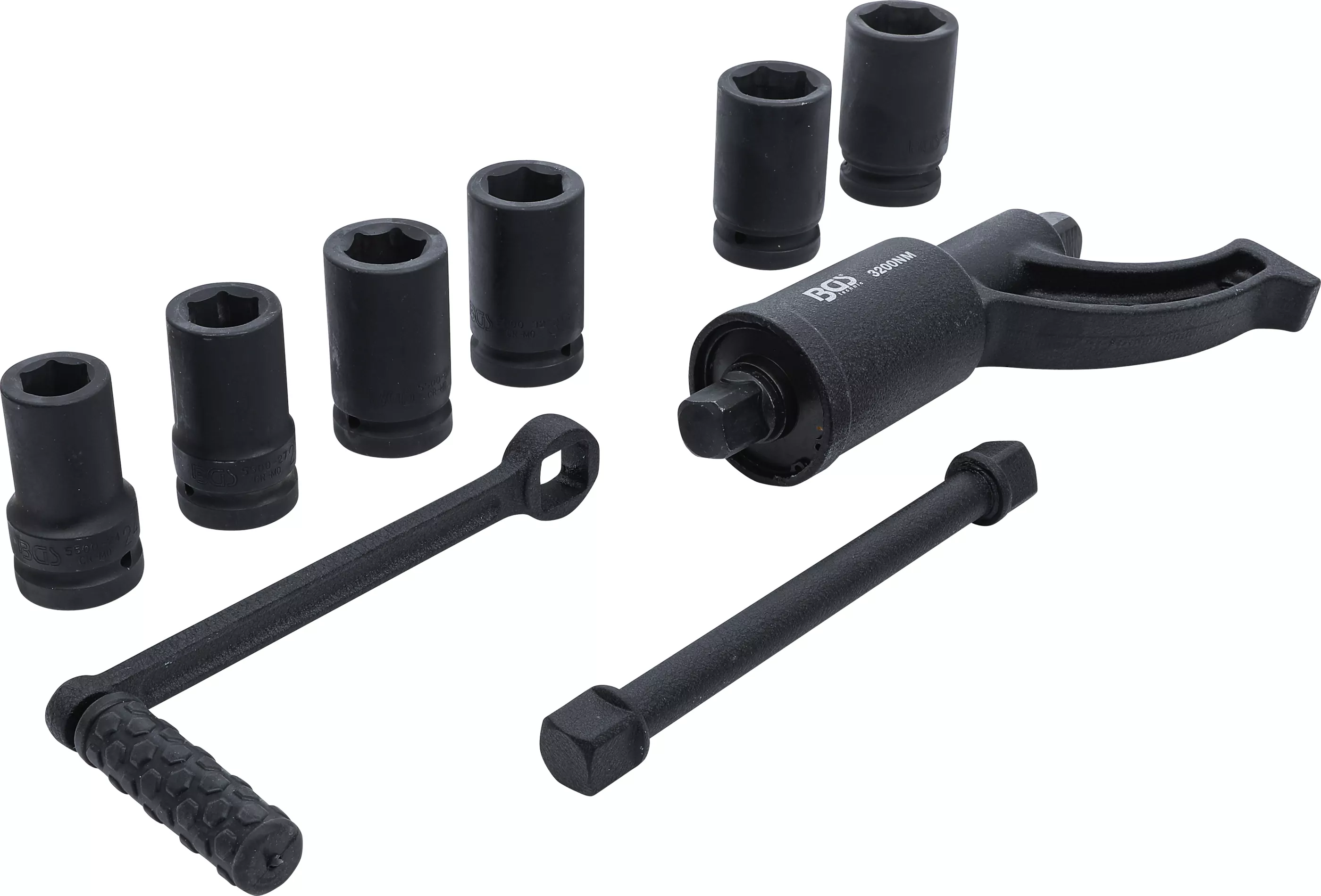 Drehmoment-Vervielfältiger-Satz | 25 mm (1") | 10-tlg.