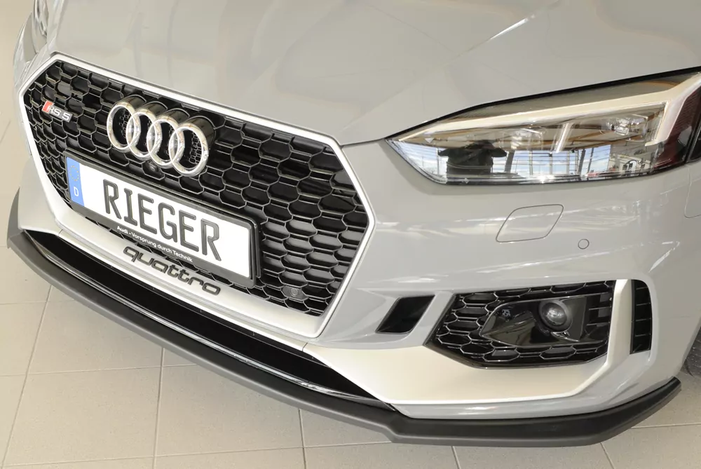 Rieger Spoilerschwert für Audi RS5 (B9/F5) - Coupe 03.17-02.20 (bis Facelift) carbon optik