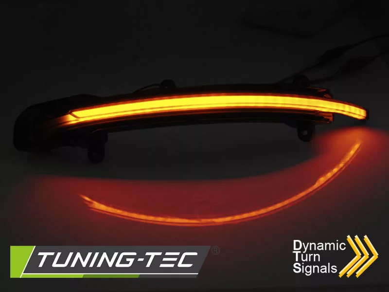 Side Direction In The Mirror Smoke Led Seq Fits Audi Q5 12-18 / Q7 09-15