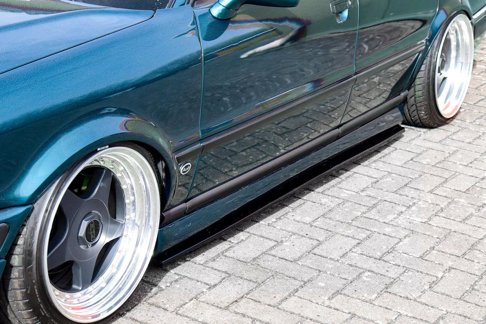 Cup Frontspoilerlippe für Audi 80 B4 mit Votex /Zender Front