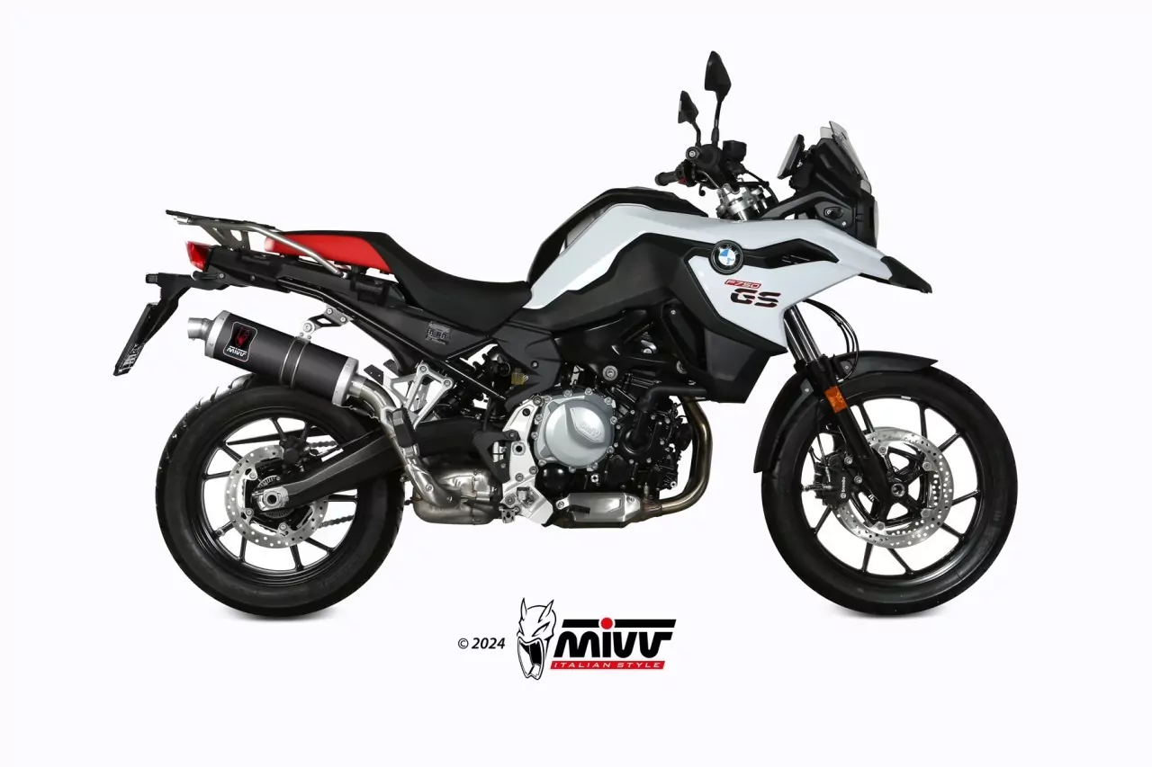 MIVV DAKAR Edelstahl Schwarz BMW F 750 GS 18-24