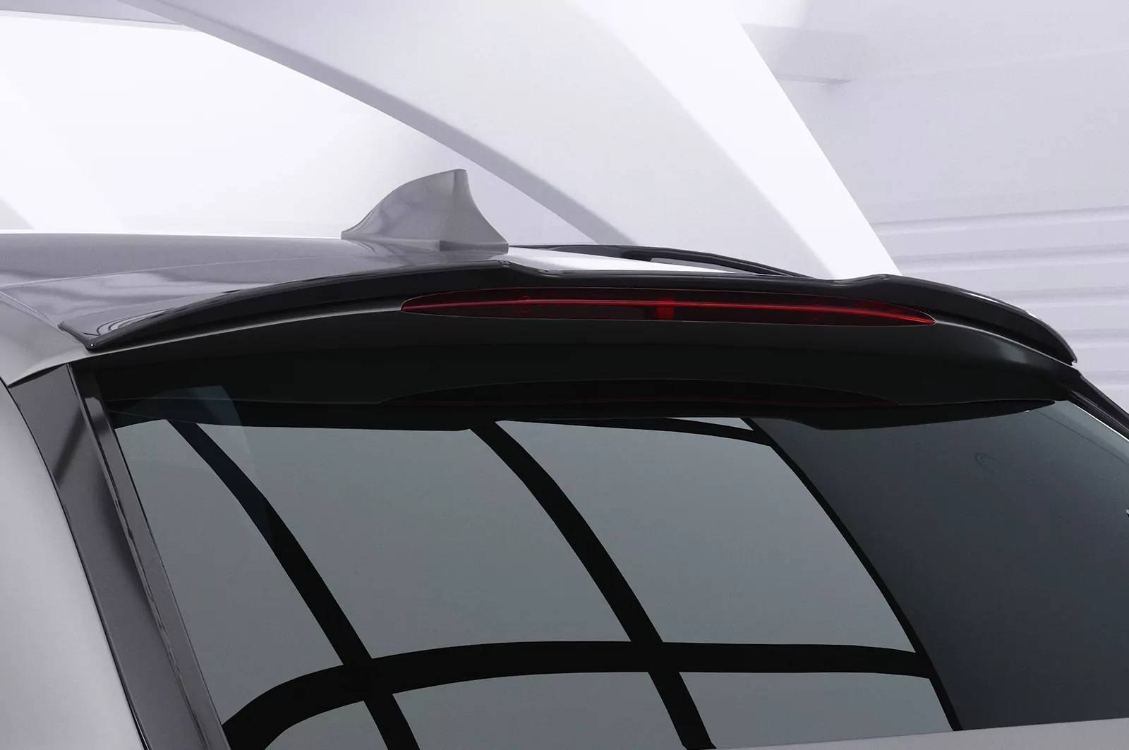 Heckflügel mit ABE für BMW 5er F11 Touring HF114 Schwarz Strukturiert