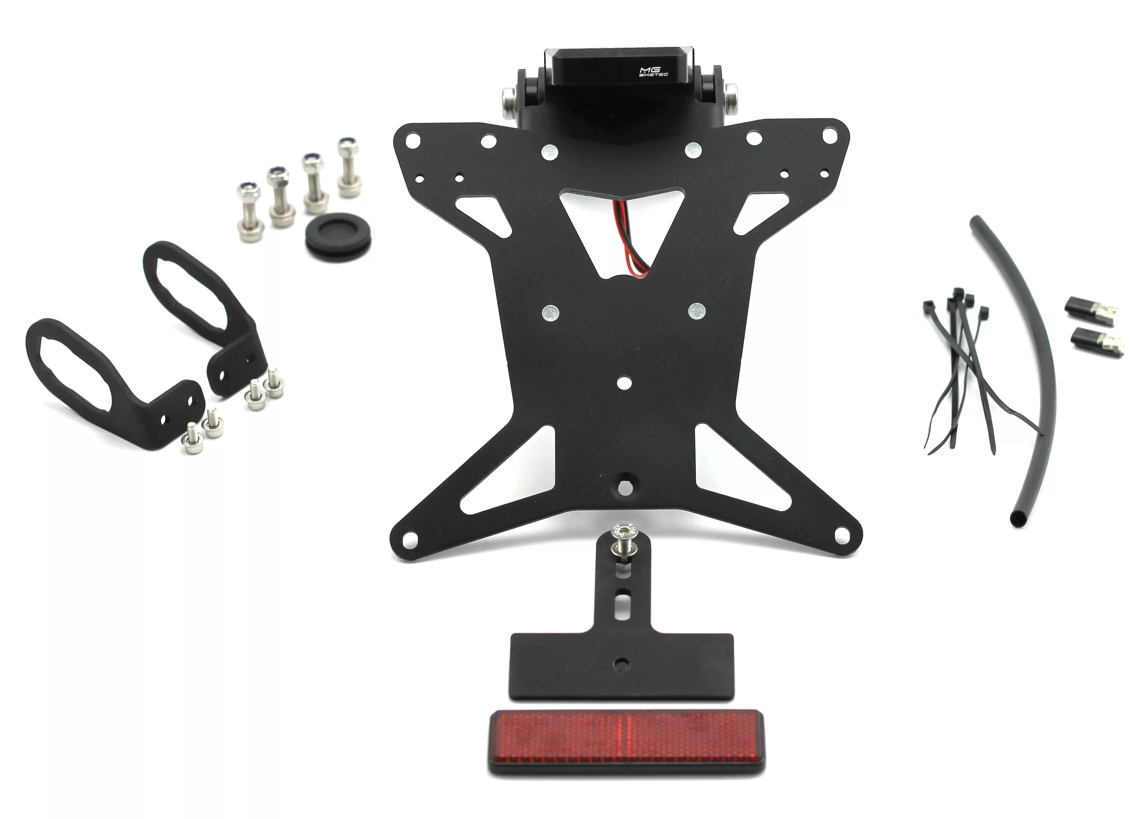 MG Biketec Kennzeichenhalter für Kawasaki ZX-4RR ab 2023