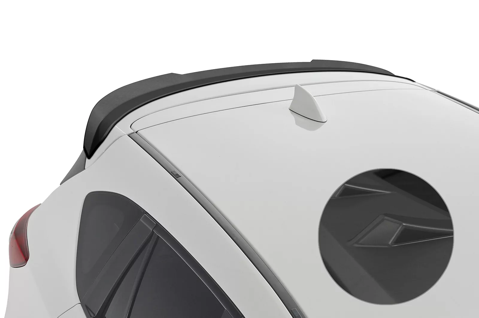 Heckflügel mit ABE für Mazda CX-5 (KE) Lackierfreundlich (schwarz matt)