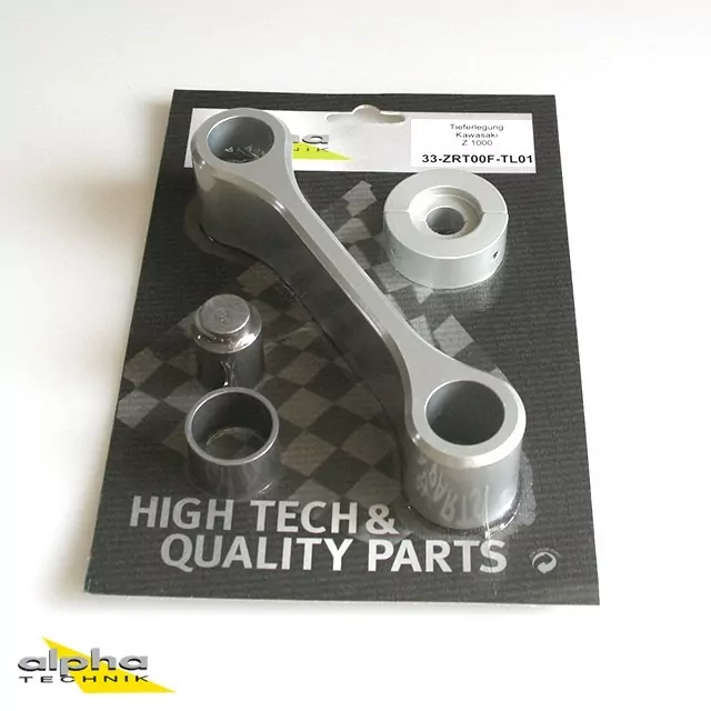 alpha Technik Tieferlegungssatz 35mm für Kawasaki Z1000 Typ ZRT00F Modelljahr 2014-