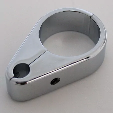 SHIN YO Chrome-plated Clamp For 1 Throttle Cable, 1 Inch (25mm)