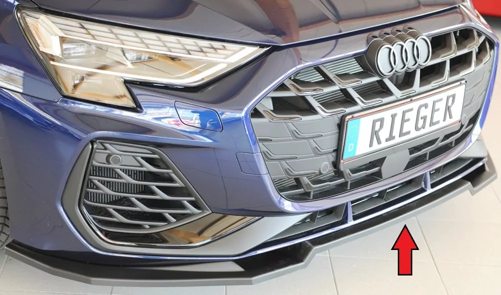 Rieger Spoilerschwert für Audi A3 S3 (GY) 5-tür. (Sportback) 06.24- (ab Facelift)