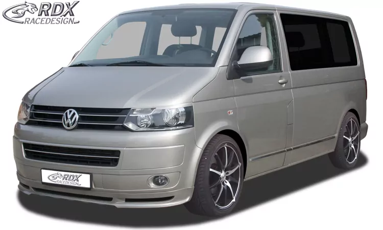 RDX Frontspoiler für VW T5 Facelift (2009+) Frontlippe Front Ansatz Spoilerlippe