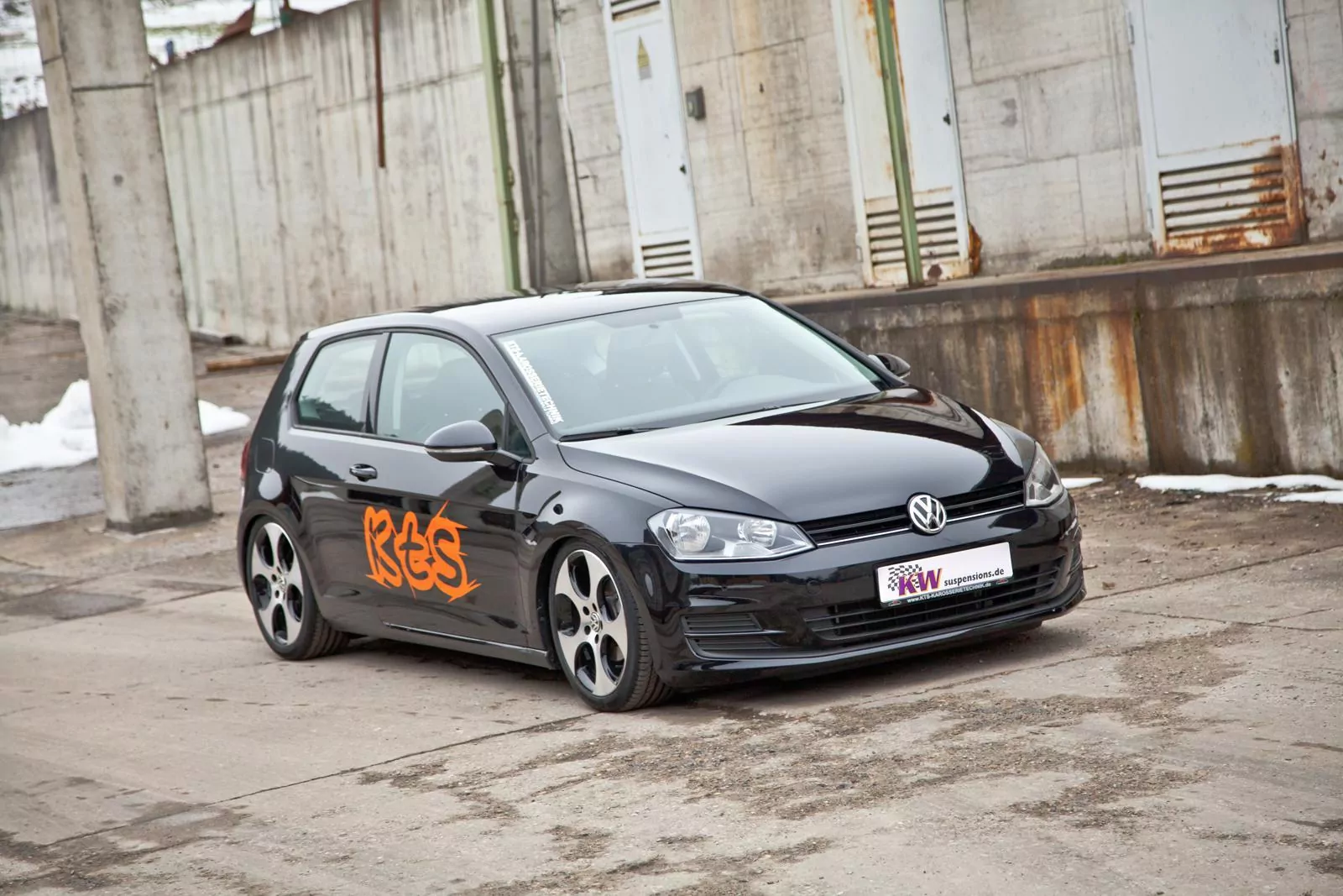 KW Gewindefahrwerk V3 inox VW GOLF VII (5G1, BQ1, BE1, BE2, AU) 08/2012-03/2021