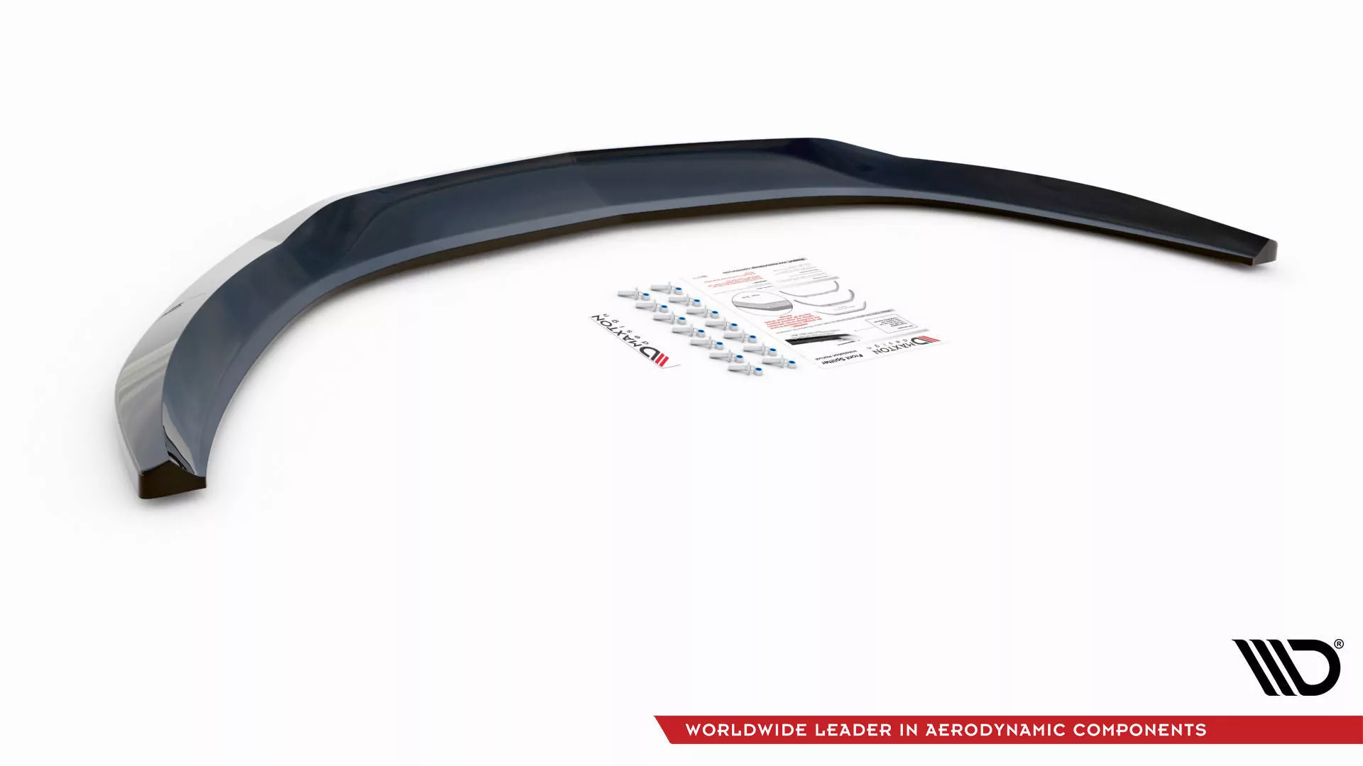 Front Ansatz V.2 Für Opel Astra GTC OPC-Line J Schwarz Hochglanz