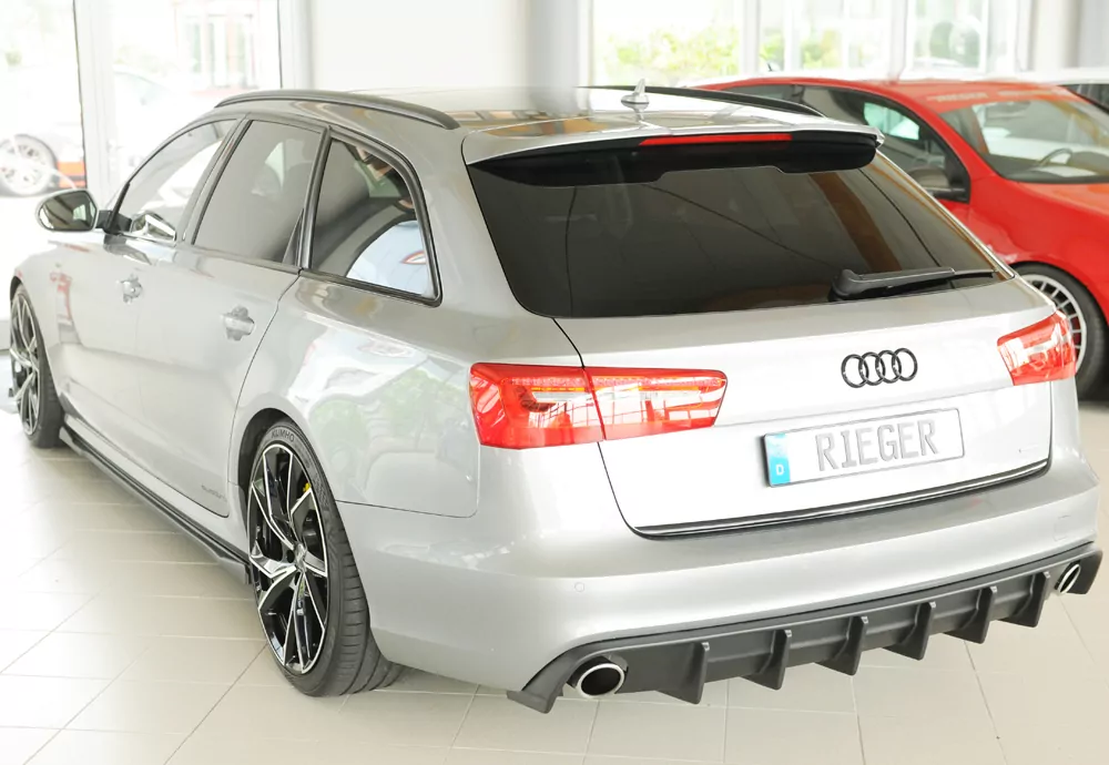 Rieger Heckeinsatz (für Fzg. ohne AHK) für Audi A6 (4G/C7) Lim. 11.10-08.14 (bis Facelift)