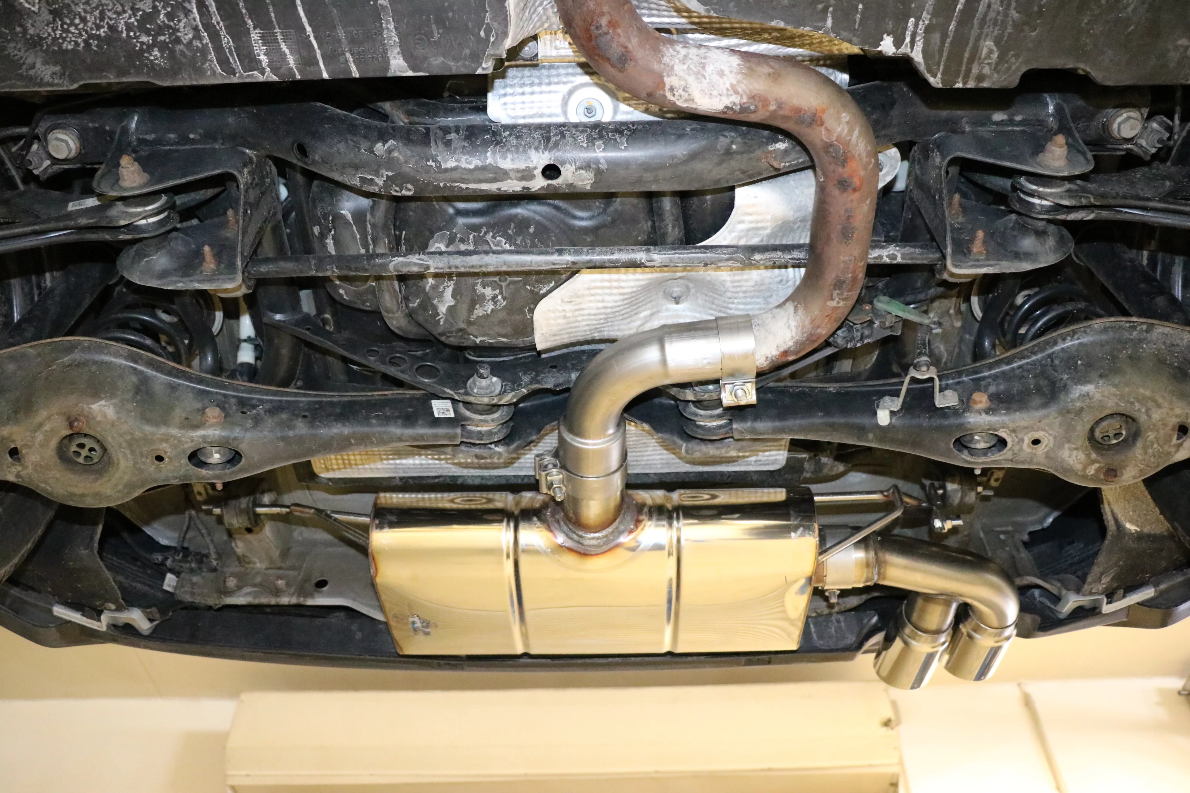 VW Golf VII - GTE  Endschalldämpfer - 2x80 Typ 25