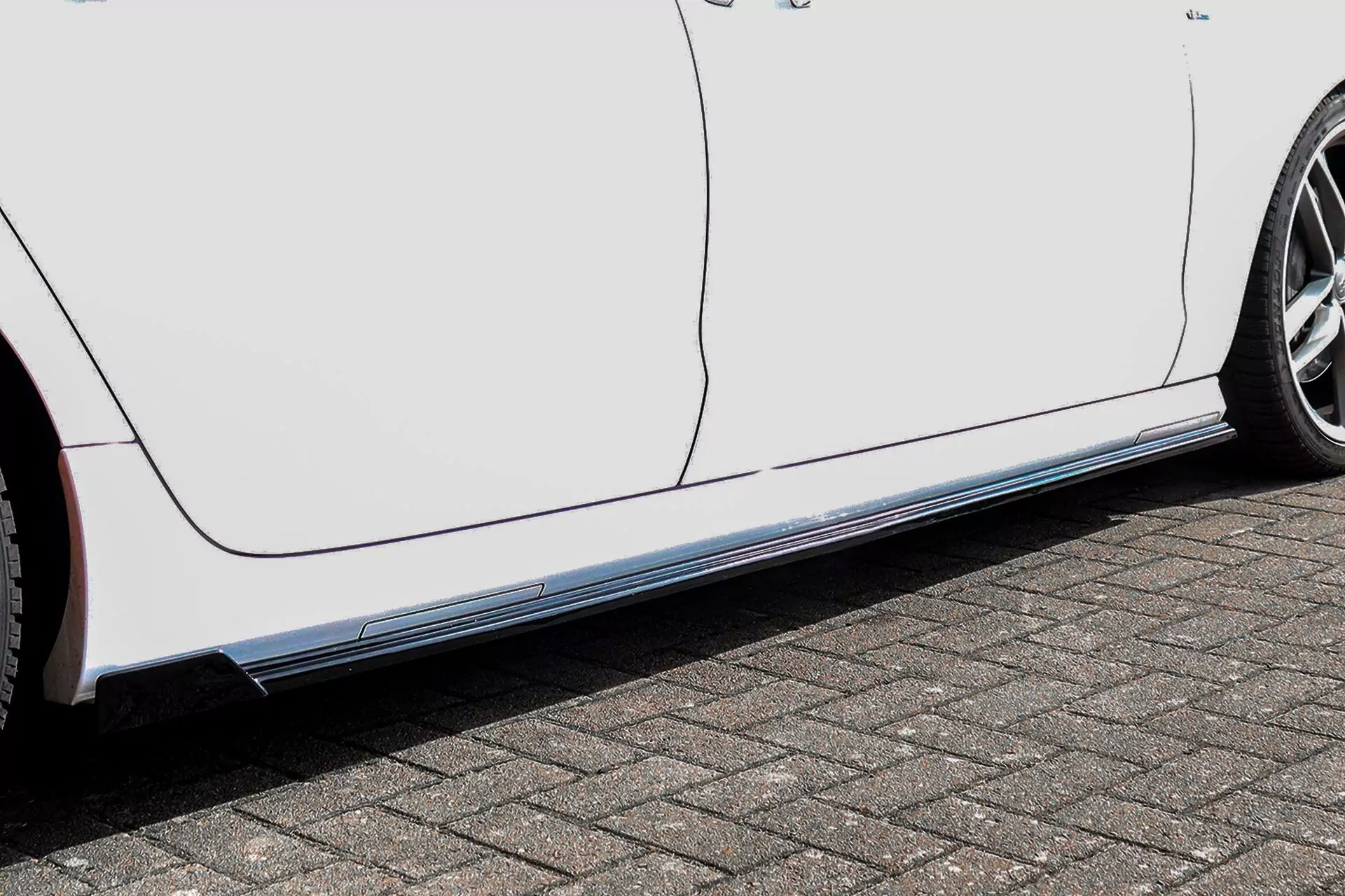 CUP Seitenschweller mit Wings für Audi A6 S-Line + S6 C7 4G