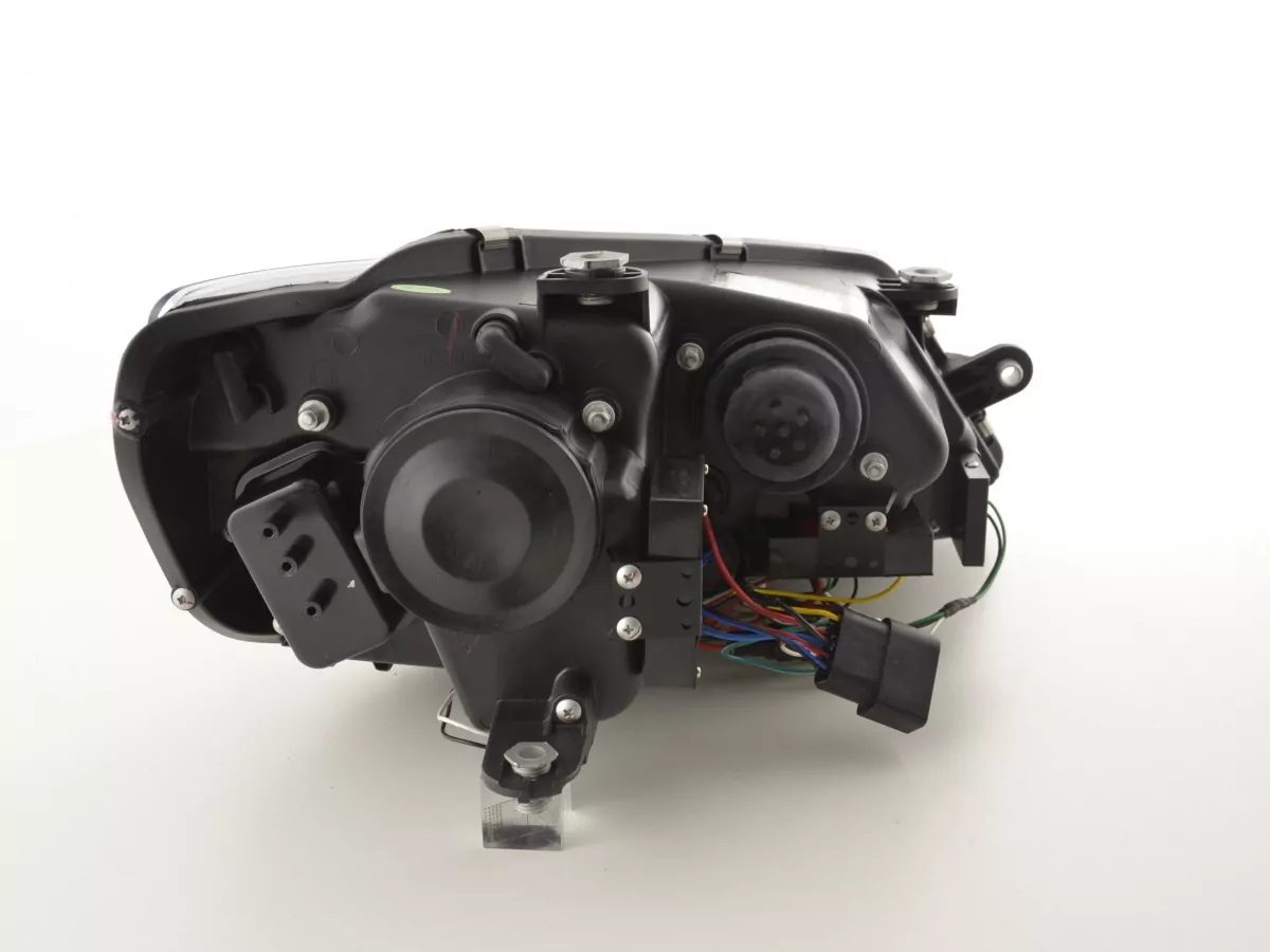 Scheinwerfer Set Daylight LED Tagfahrlicht VW Jetta 6 Bj. ab 2011 schwarz