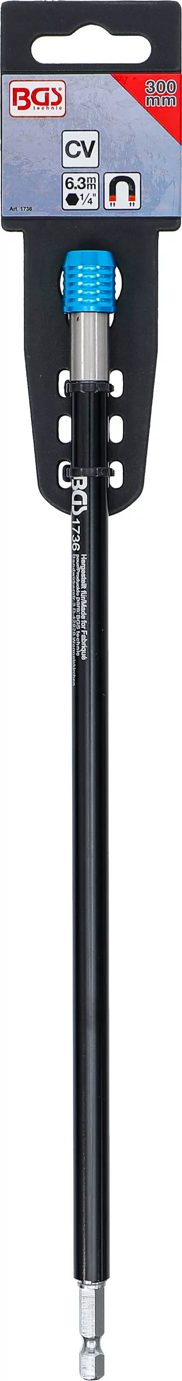 Automatischer Bithalter | Abtrieb Innensechskant 6,3 mm (1/4") | 300 mm