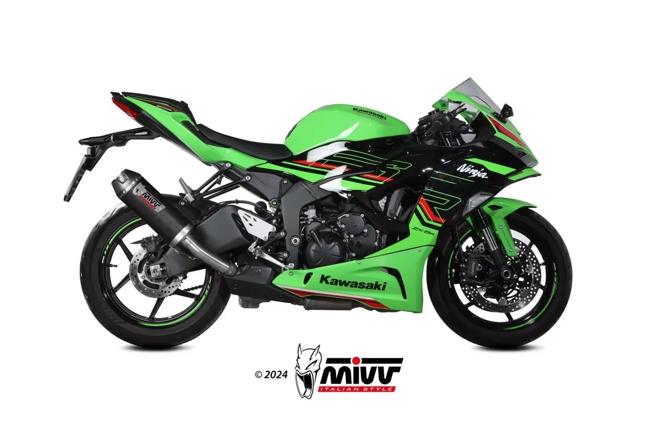 MIVV AK-1 Carbon KAWASAKI NINJA ZX-6 R 2021-2024