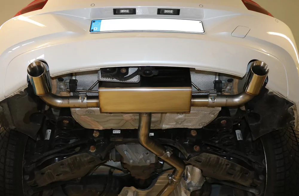 BMW F20/F21 - 120d  Endschalldämpfer quer Ausgang rechts/links - 1x90 Typ 25 rechts/links