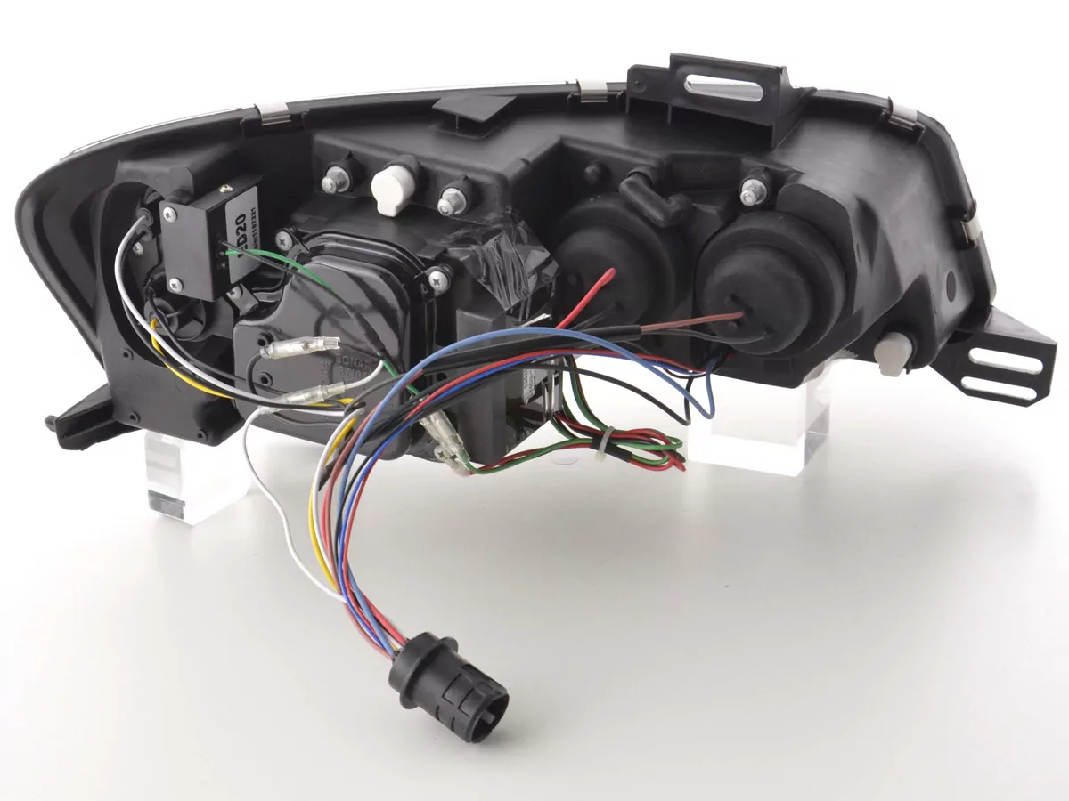 Scheinwerfer Set Daylight LED Tagfahrlicht Fiat Stilo Bj. 01-06 chrom