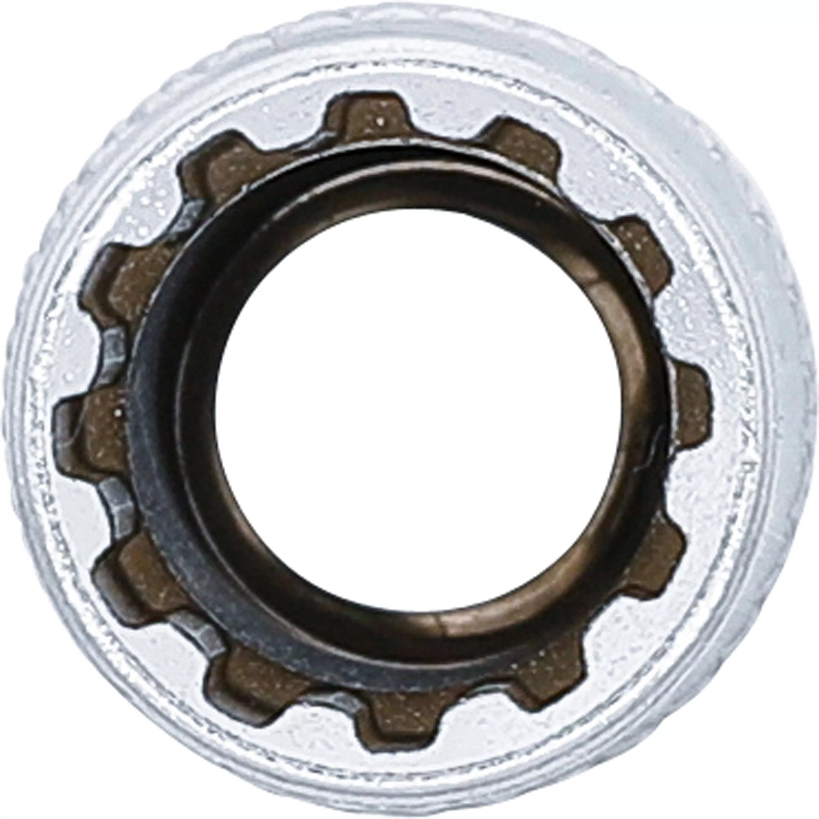 Steckschlüssel-Einsatz Gear Lock, tief | Antrieb Innenvierkant 10 mm (3/8") | SW 11 mm