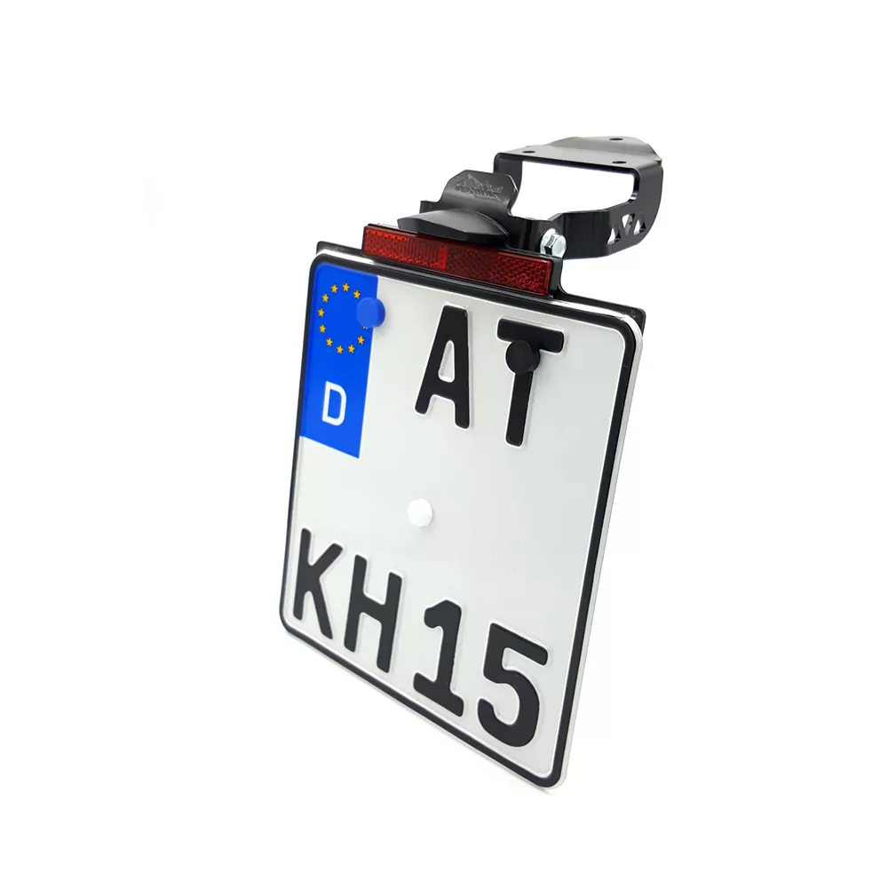 alpha Technik Kennzeichenhalter für Yamaha XV950 und XV950R; TYP VN03/VN07; Modelljahr 2013-