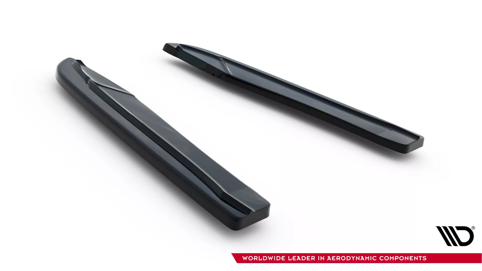 Heck Ansatz Flaps Diffusor Passend Für Diffusor Passend Für SKODA OCTAVIA III RS Vor FL/FL Schwarz Hochglanz Schwarz Hochglanz