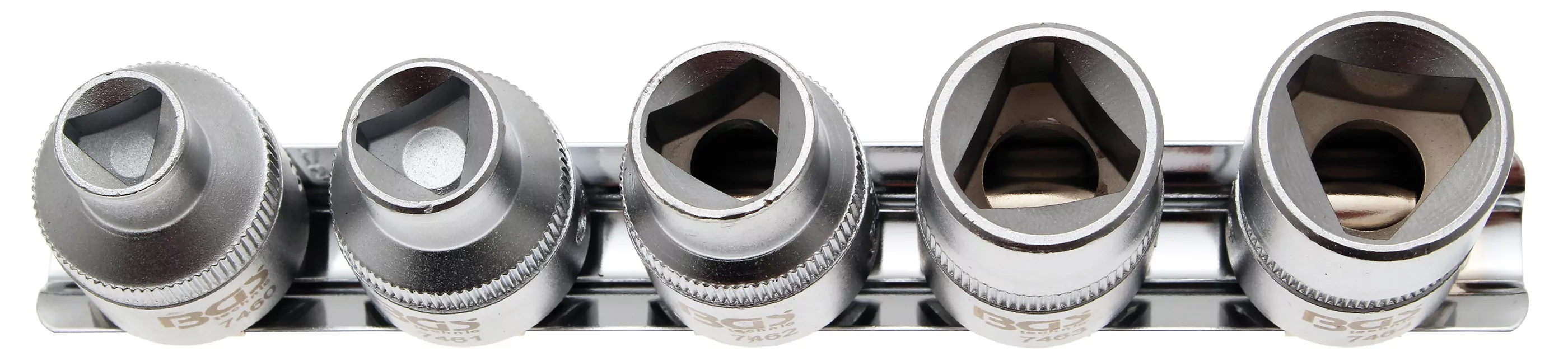 Dreikant-Einsatz-Satz | M5 - M12 (8 - 16,5 mm) | 5-tlg.