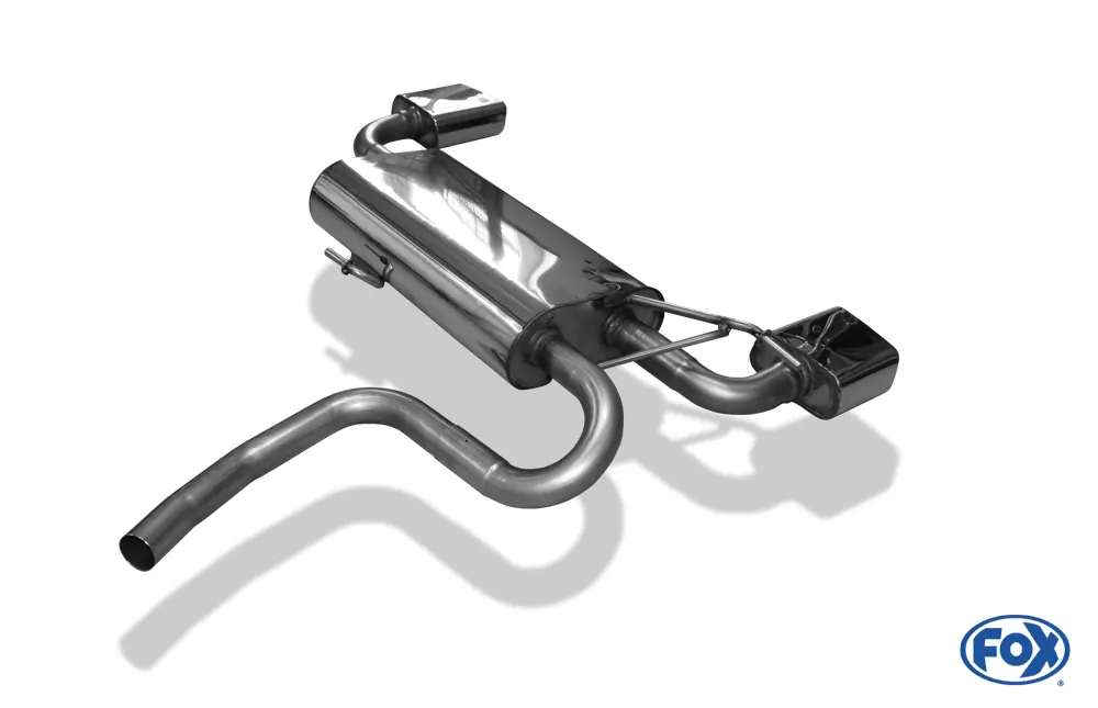 Dacia Duster 4x4  Endschalldämpfer quer Ausgang rechts/links - 145x65 Typ 59 rechts/links