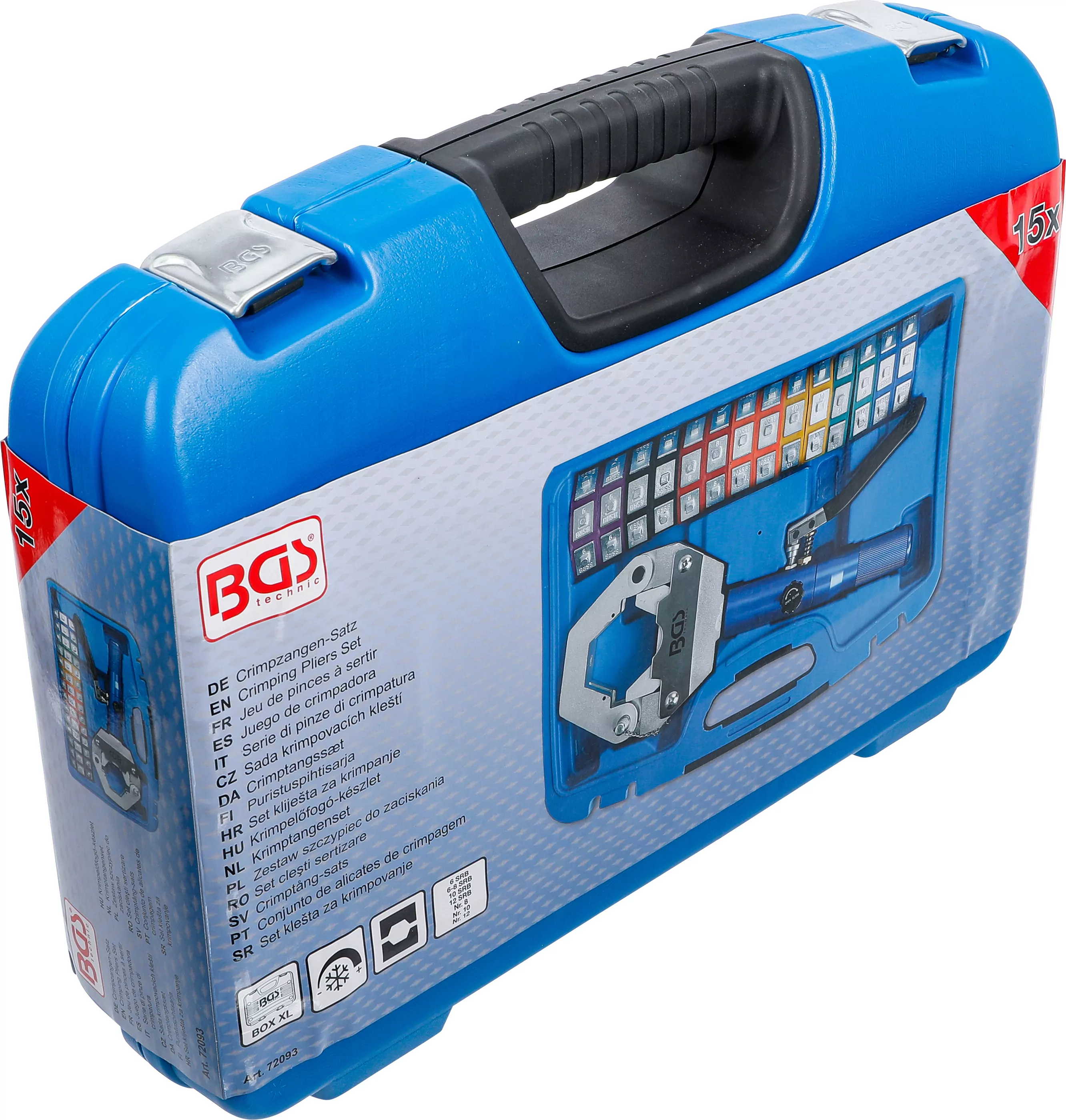 Crimpzangen-Satz | hydraulisch | für Pressanschlüsse an Schlauchleitungen