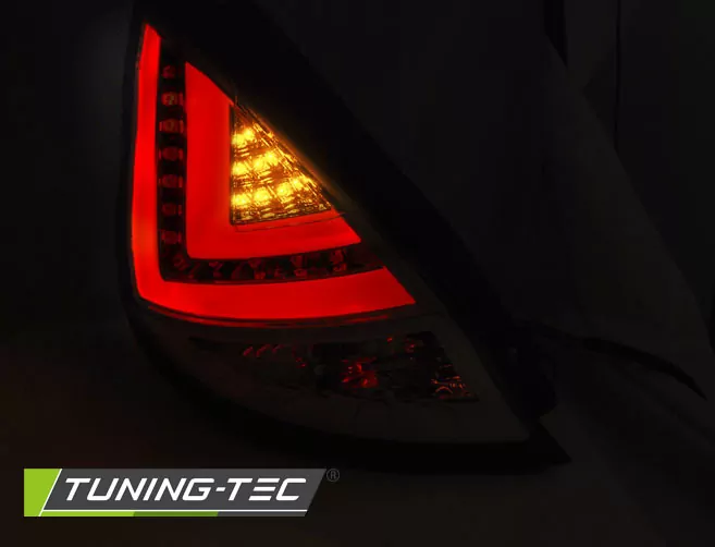 Ford Fiesta Mk7 12-16 Hb Red White Led Bar