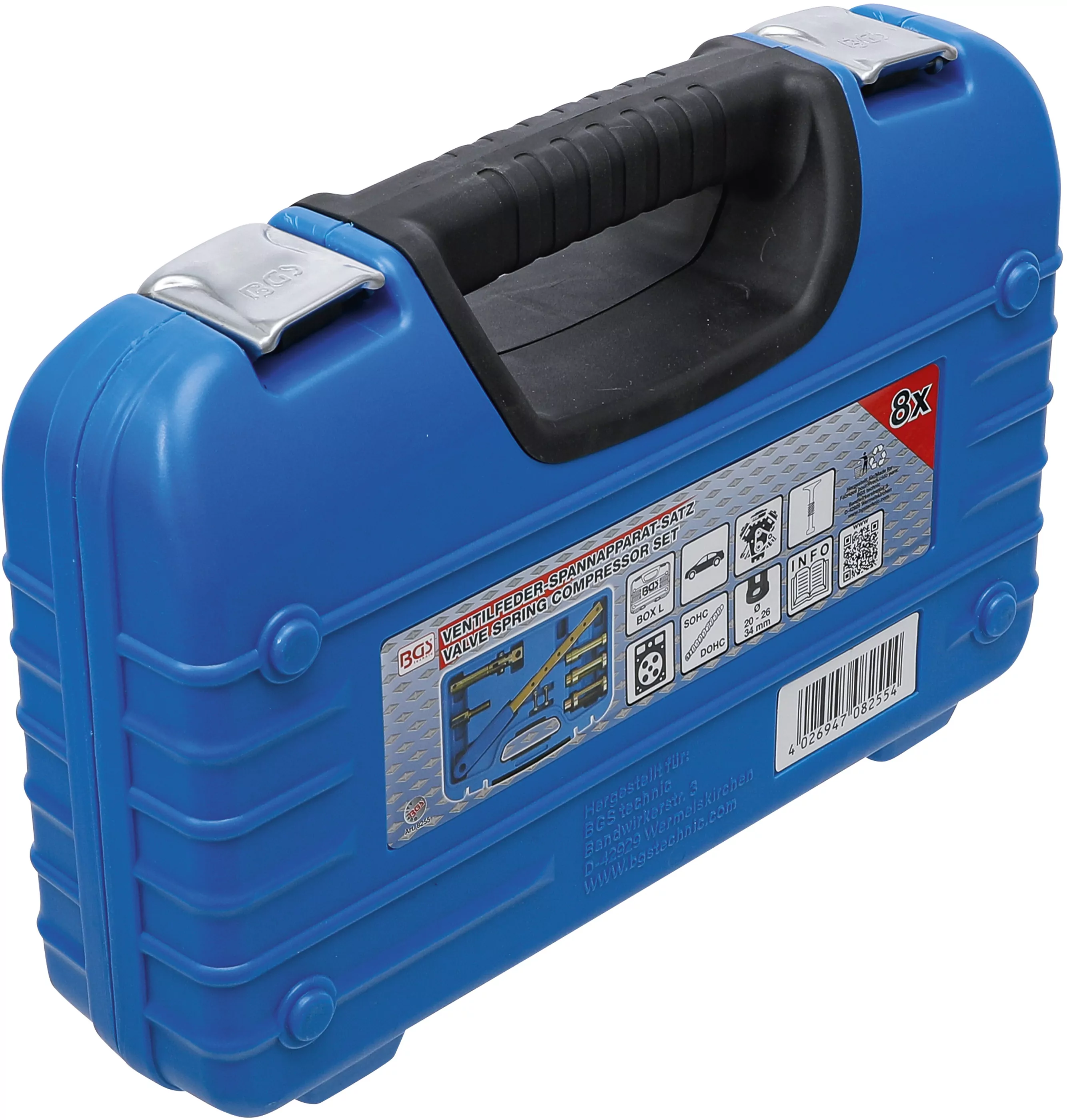 Ventilfeder-Spannapparat-Satz | 7-tlg.