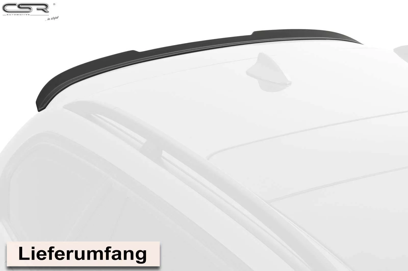 Heckflügel mit ABE für BMW 3er E91 HF667-M Carbon Look (matt)