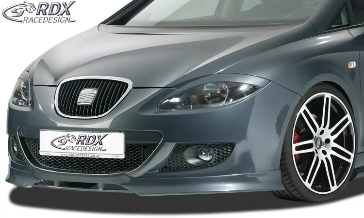 RDX Frontspoiler für SEAT Leon 1P (bis 2009) Frontlippe Front Ansatz Spoilerlippe