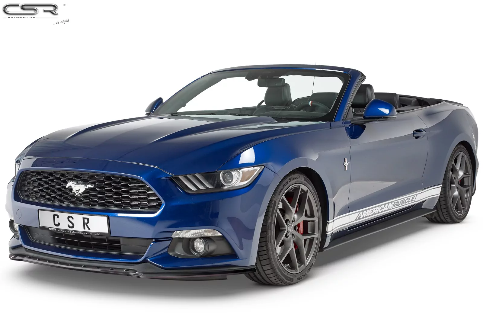 Heckflügel mit ABE für Ford Mustang VI HF720-M Carbon Look (matt)