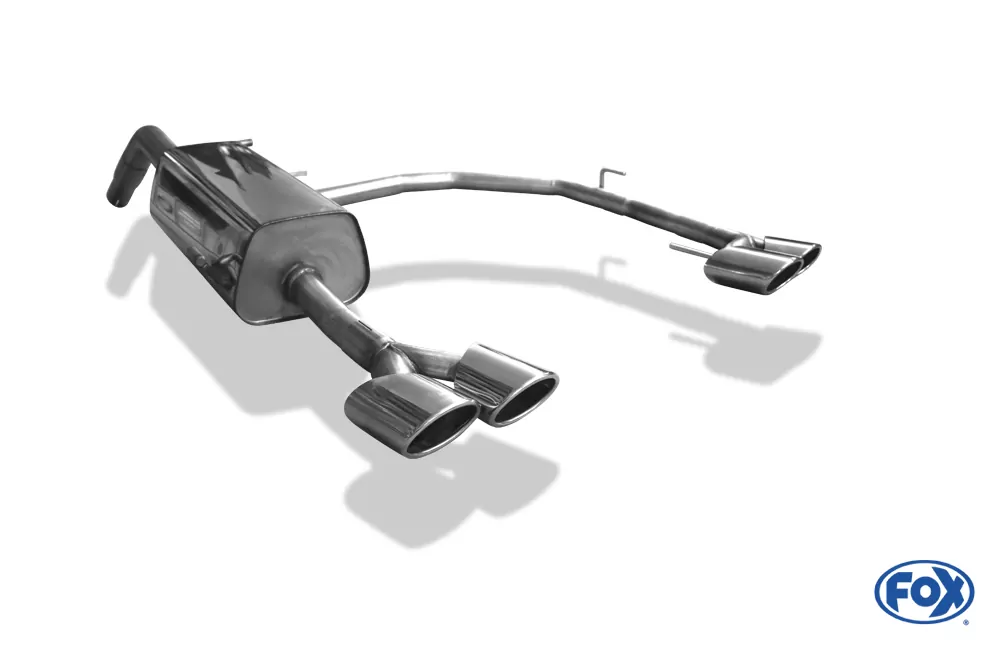 Peugeot RCZ  Endschalldämpfer  rechts/ links - 2x106x71 Typ 32 rechts/links