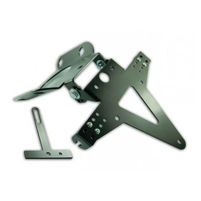 Kennzeichenhalter Benelli Tnt 899 08-16 | Tnt 1130 04-15, Verstellbar, Schwarz, Inkl. Reflektorhalter