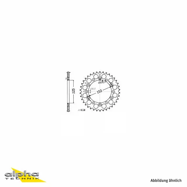 Enuma Kettensatz 520 MVXZ-2 für CF Moto 650 NK 650 GT ´20- und 650 MT ´15-´21 Farbe Gold