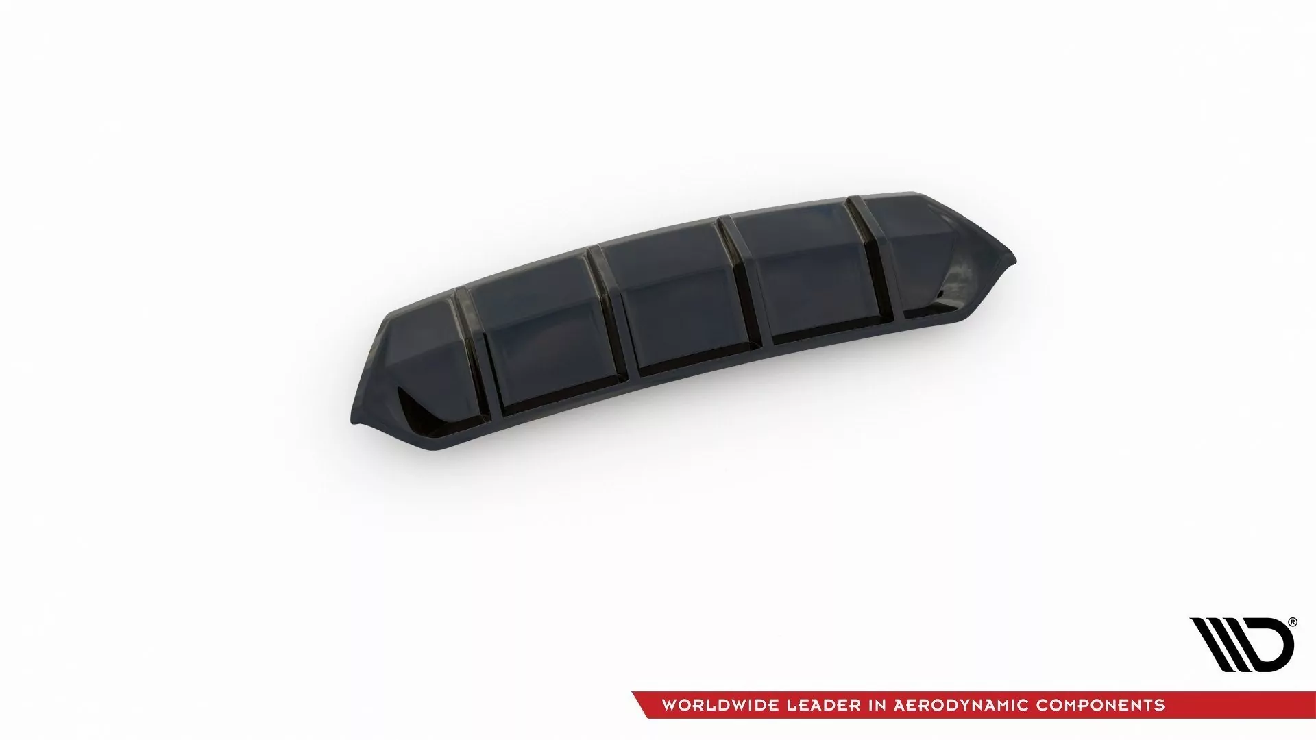 Diffusor Heck Ansatz Passend Für V.1 Skoda Octavia RS Mk3 / Mk3 FL Hatchback / Kombi Schwarz Hochglanz