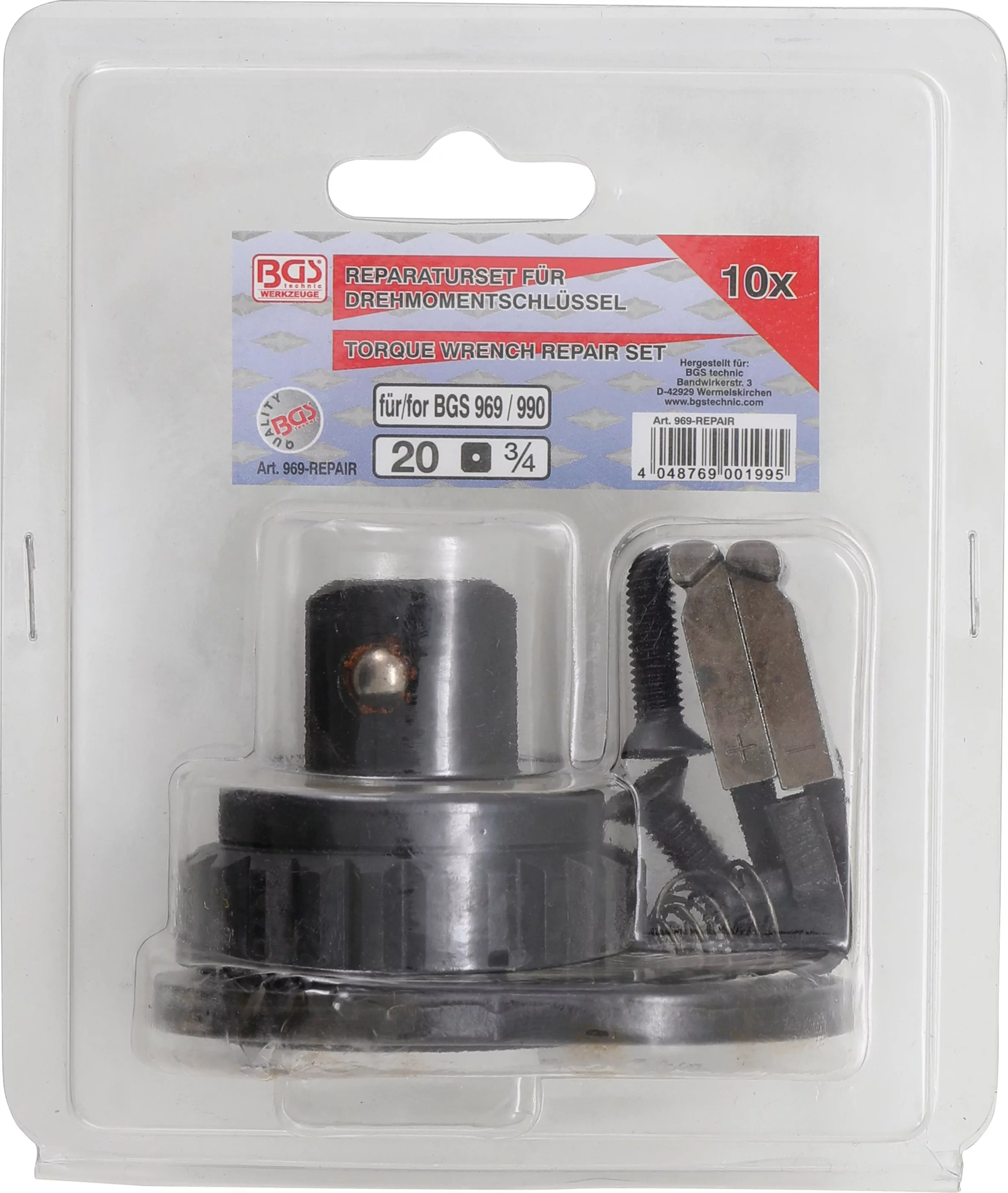 Reparatursatz für Drehmomentschlüssel | für Art. 969, 990