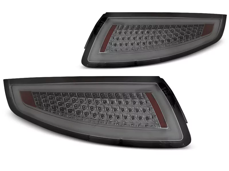 Led Bar Tail Lights Smoke Seq Fits Porsche 911 997 04-09