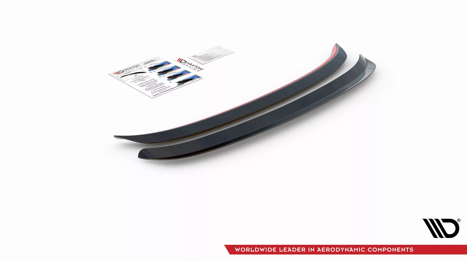 Spoiler CAP Passend Für Passend Für FIAT 500 ABARTH MK1 FL Schwarz Hochglanz Schwarz Hochglanz