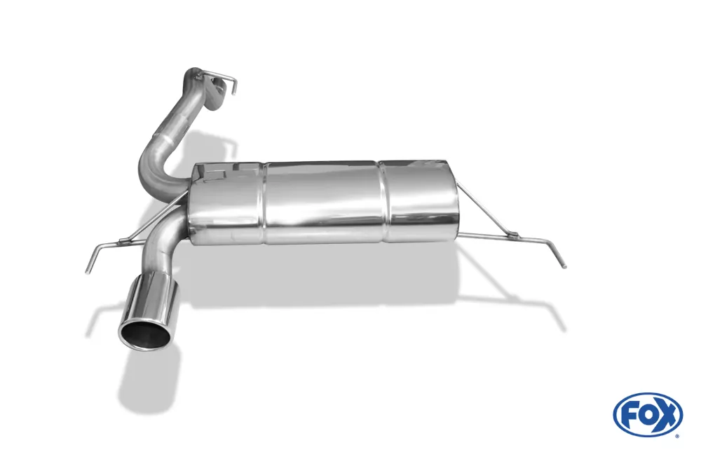 Opel Corsa D GSI  Endschalldämpfer quer Ausgang einseitig - 1x100 Typ 16