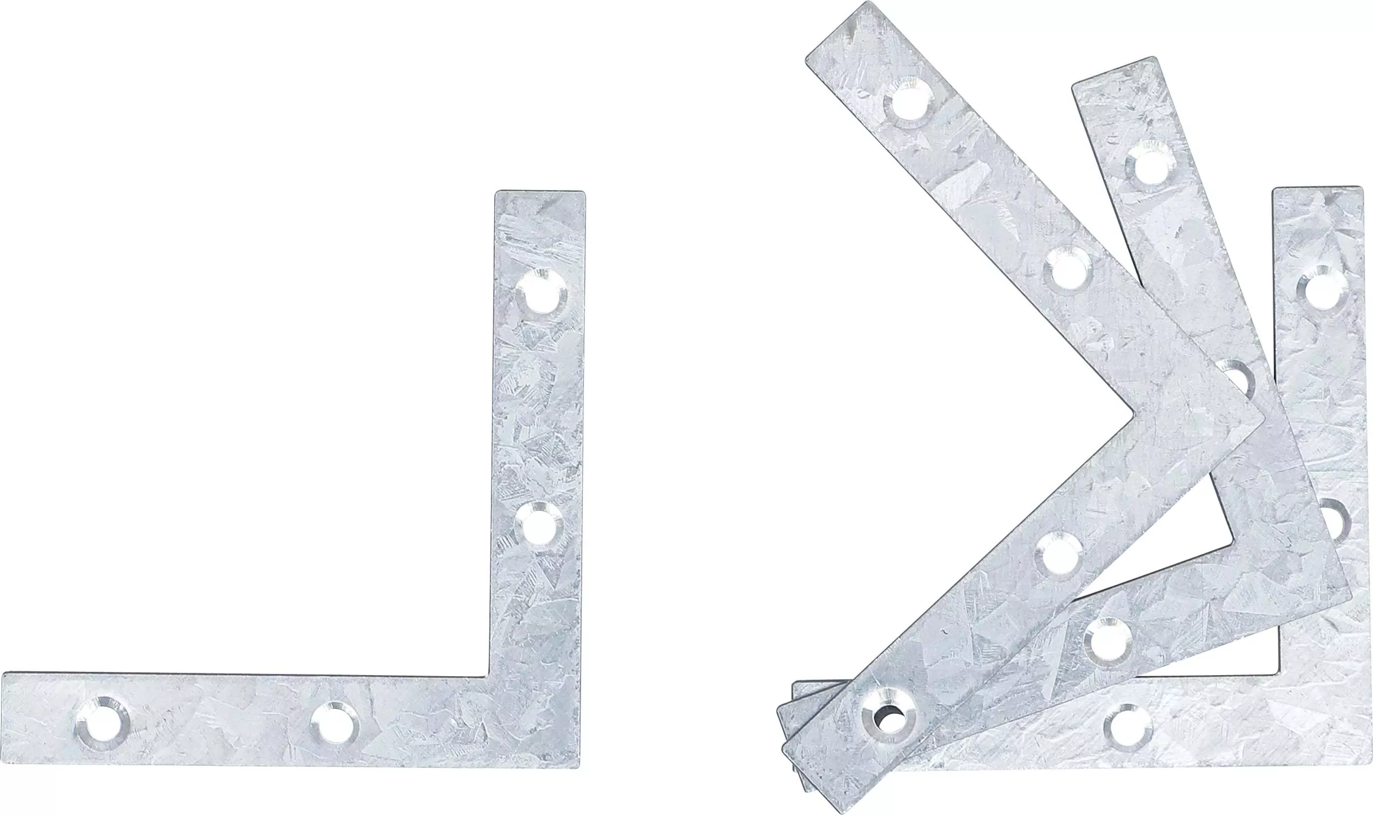 L-Winkel | 75 x 75 x 12 mm | 4-tlg.