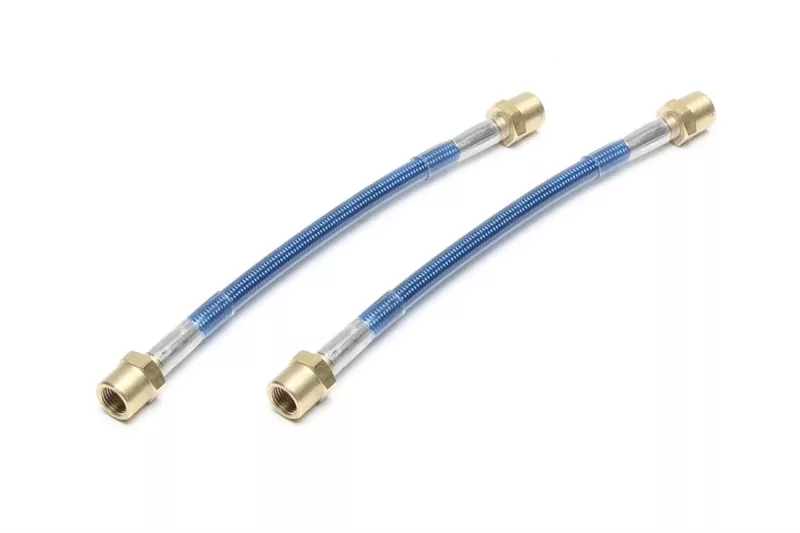 TA Technix Stahlflex-Bremsleitung Hinterachse / passend für Seat Toledo I / VW Corrado / Golf II+III / Jetta II / Passat 35I / Vento / Transporter T4