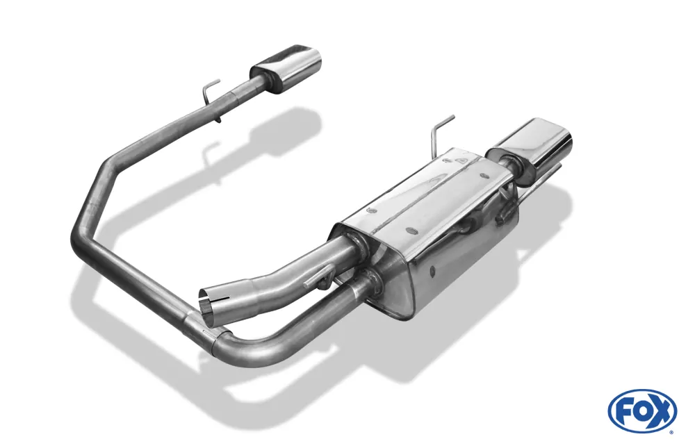 Opel Astra G Caravan  Endschalldämpfer Ausgang rechts/links - 135x80 Typ 53 rechts/links