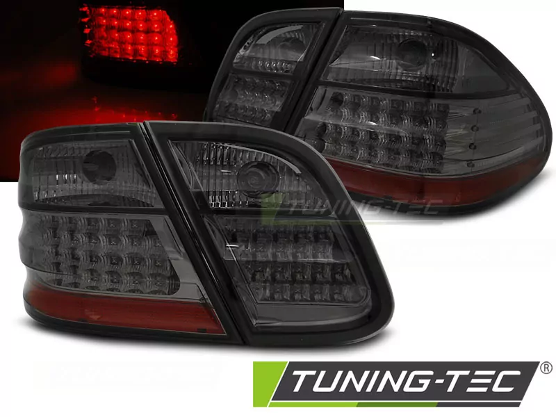 Led Tail Lights Smoke Fits Mercedes W208 Clk 03.97-04.02