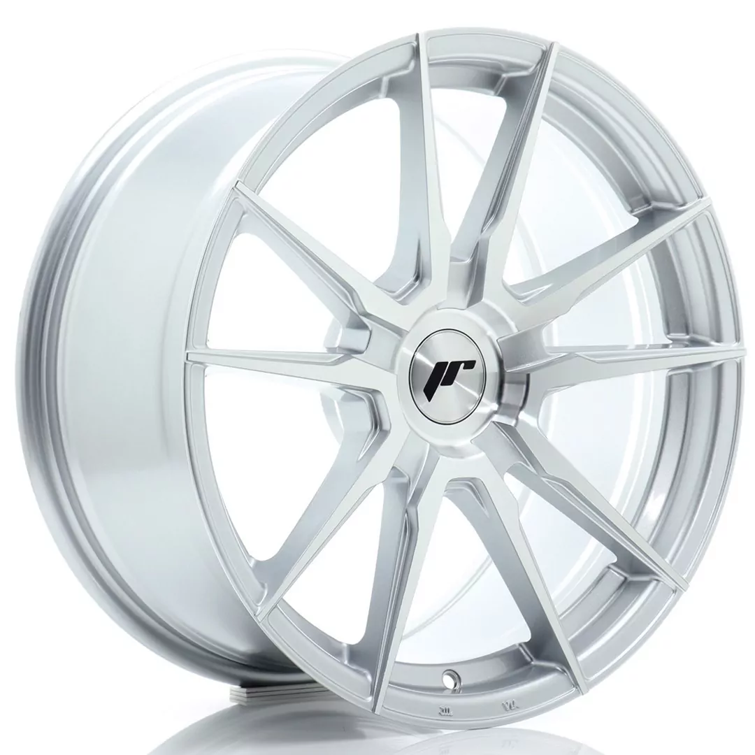 JR Wheels JR21 18x8,5 ET20-45 Blank Silver Machined
