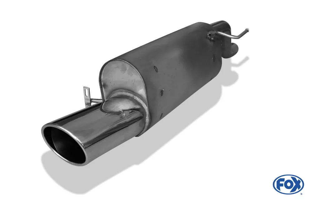 Opel Corsa E  Endschalldämpfer - 129x106 Typ 44