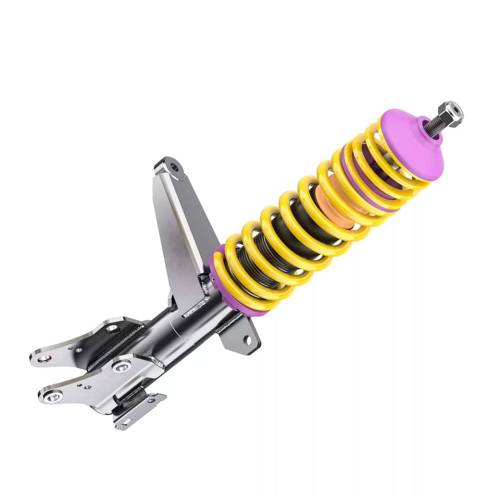 KW Gewindefahrwerk V1 inox AUDI COUPE (89) 8B, 89Q Allrad 10/1988-12/1996