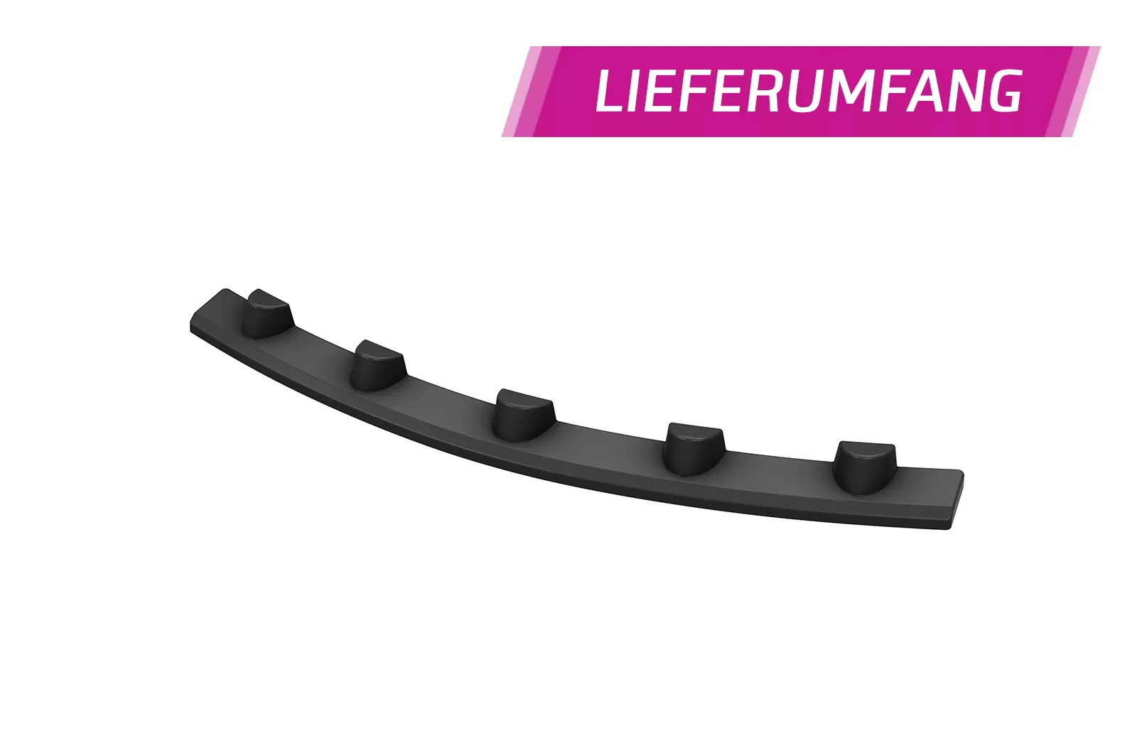 Cup-Spoilerlippe mit ABE für BMW 6er E63 / E64 CSL856 Schwarz Strukturiert