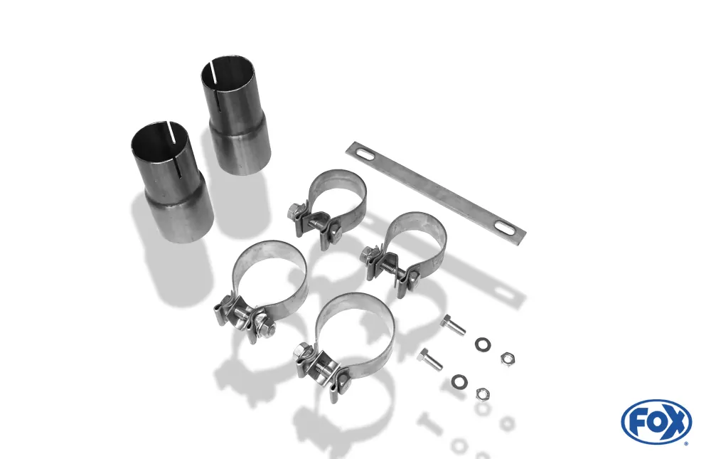 Audi A4 Typ B7 quattro  Endschalldämpfer rechts/links Ø63,5mm - 1x90 Typ 17 rechts/links